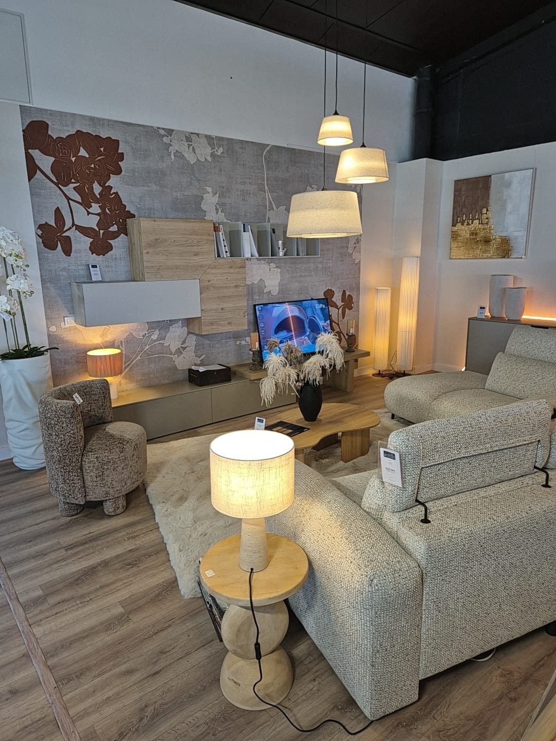 Meuble de salon installé par Maison du Meuble à Coulommiers